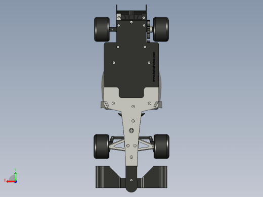 F1赛车模型(2)后视缩略图