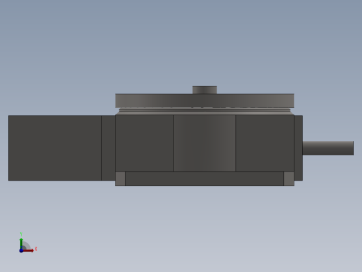 立式气动分度盘设计hsd-fd320-8前视缩略图