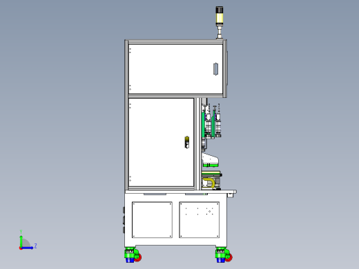 电池组装装配机左视缩略图