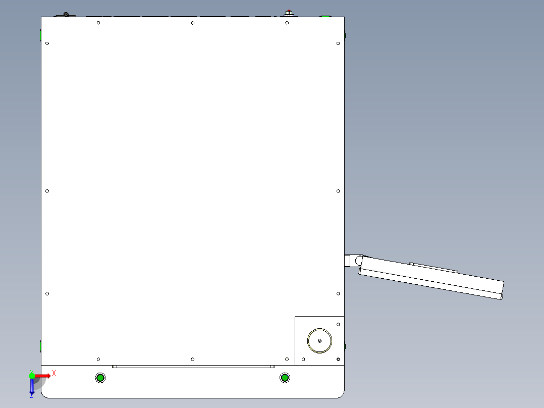 电池组装装配机俯视图