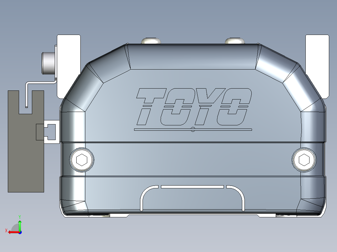 Toyo东佑达直线模组-ETH12-1050-M+煞車后视图