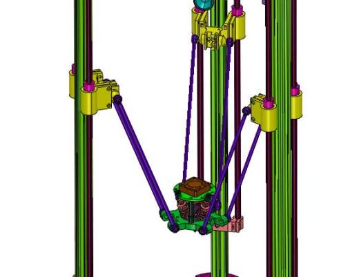 铝合金框架并联结3D打印机缩略图