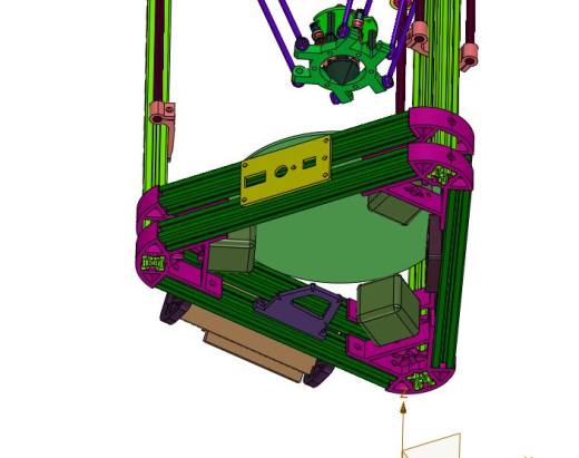 铝合金框架并联结3D打印机缩略图