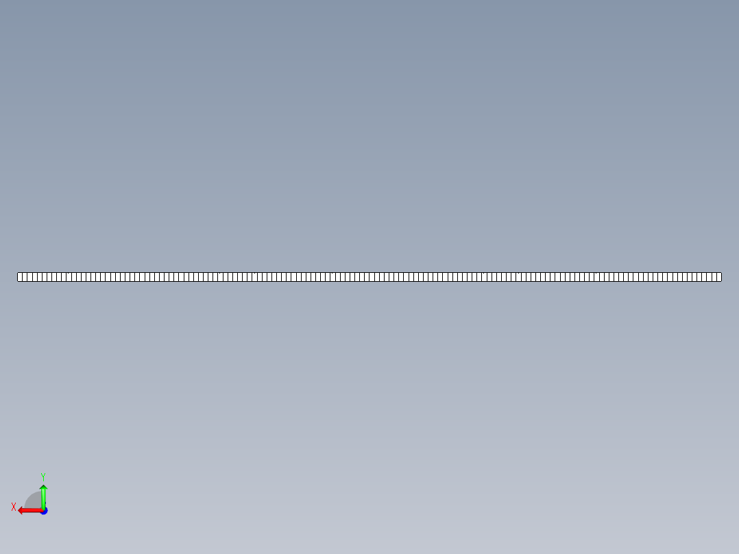 WS2812型号1 米左右LED灯带（144 个 LED）后视图