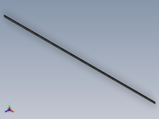 WS2812型号1 米左右LED灯带（144 个 LED）正等轴测缩略图