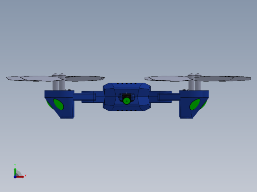 无人机设计sw前视缩略图