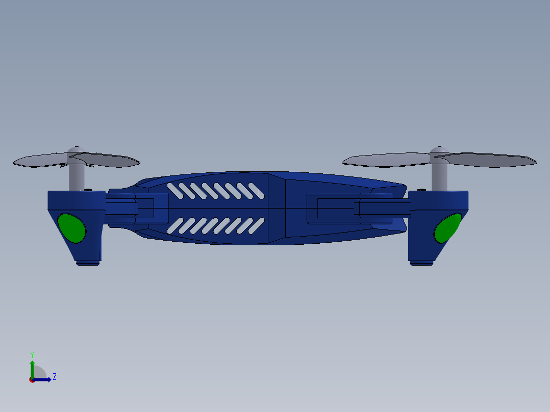 无人机设计sw左视图
