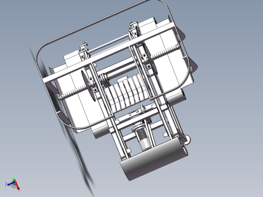 切割机（带传动、双切割盘）(STP)