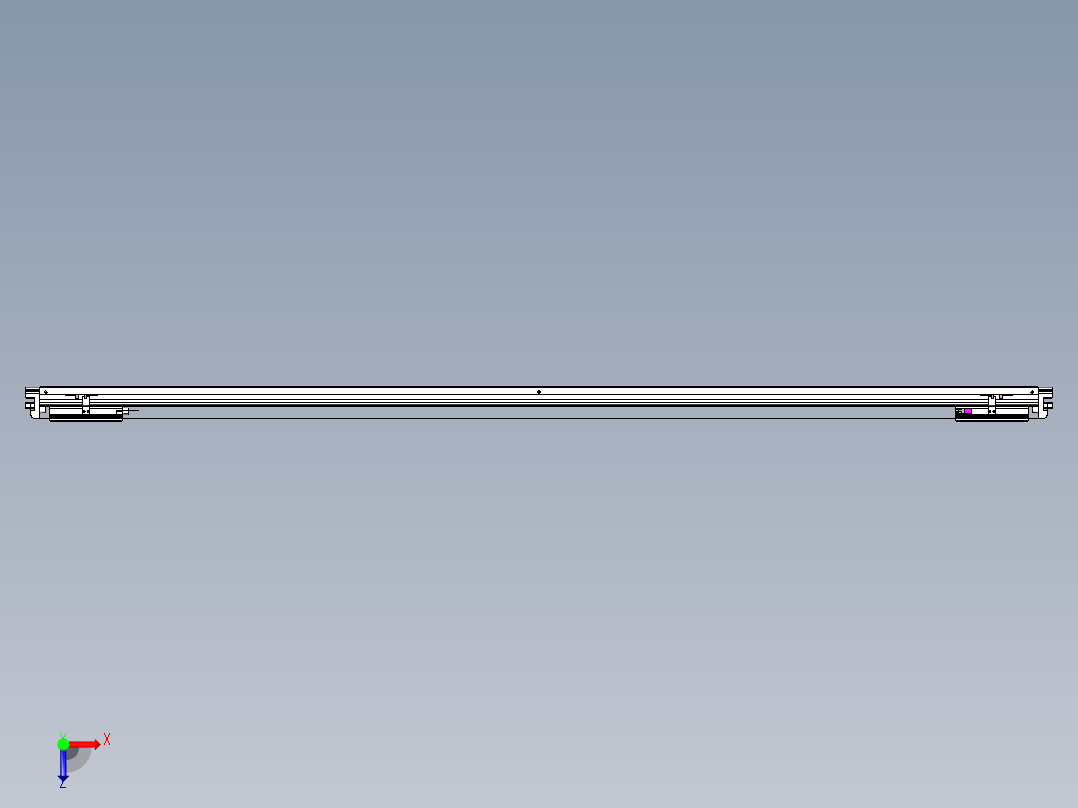威洛博VL系列3d模型模组2VL14S2Y-S2050俯视图