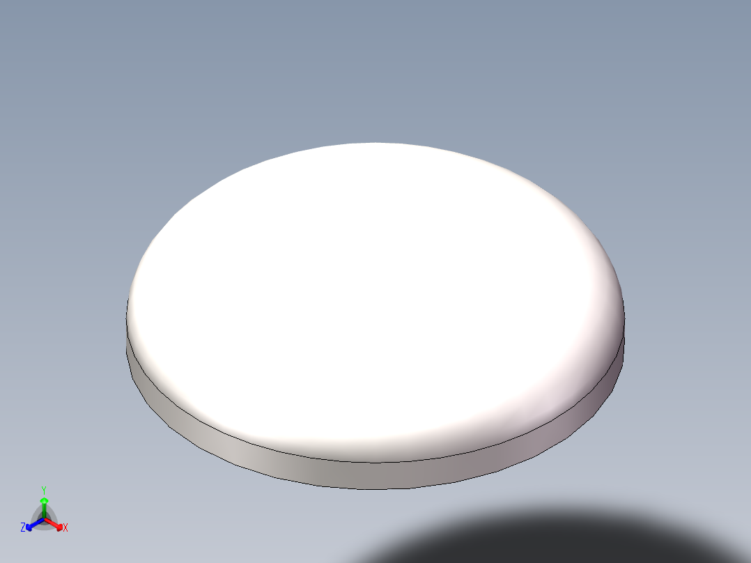 EHB椭圆形封头DN377正等轴测图