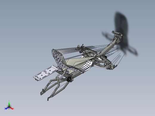 卧式脚踏三轮车-1--stp