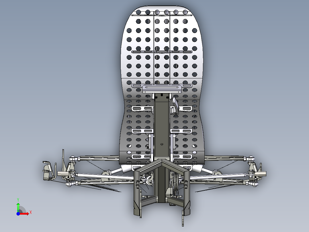 卧式脚踏三轮车-1--stp前视图