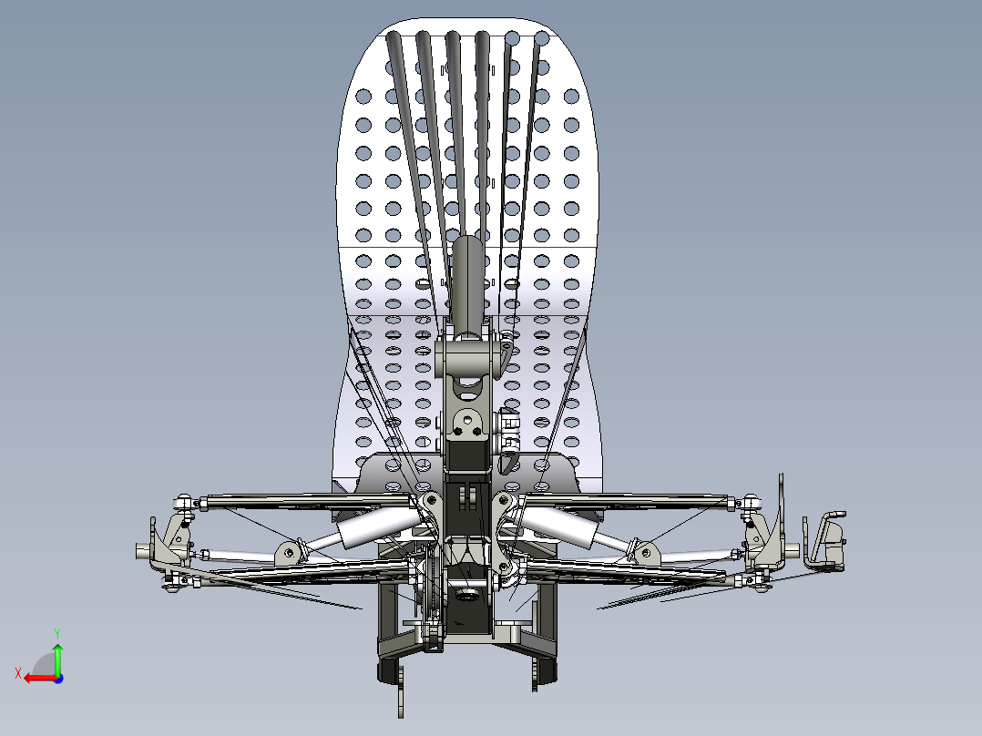 卧式脚踏三轮车-1--stp后视图