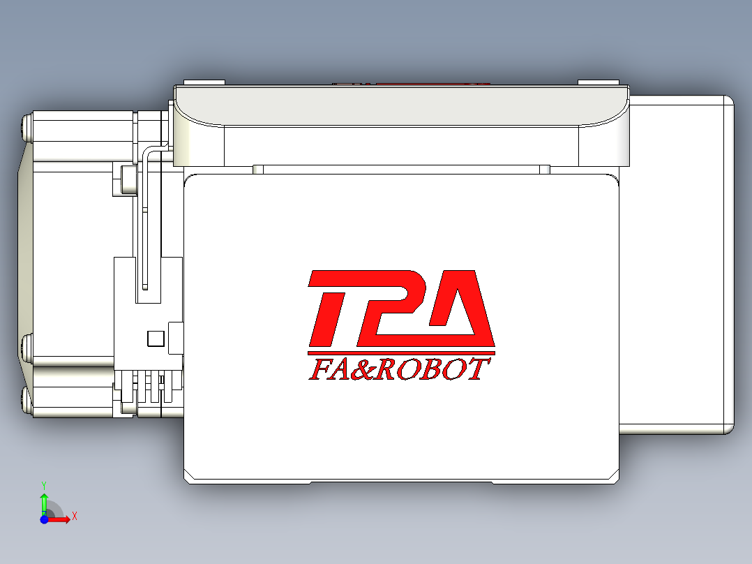 同步带全封闭直线模组TPA-HCB-85D-90-L600-ML-Y-P20-N3前视图