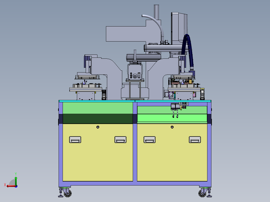 华为S7S8平板电脑组装设备后视图