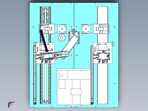华为S7S8平板电脑组装设备俯视缩略图