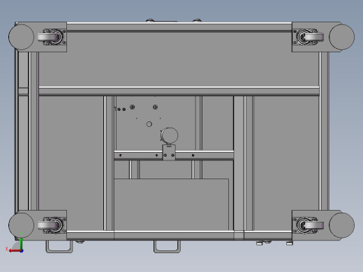 视觉自动打孔机 非标自动化设备3D图纸设计后视缩略图