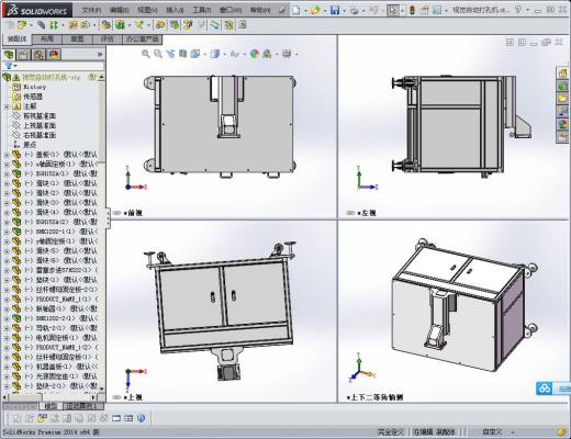 视觉自动打孔机 非标自动化设备3D图纸设计缩略图