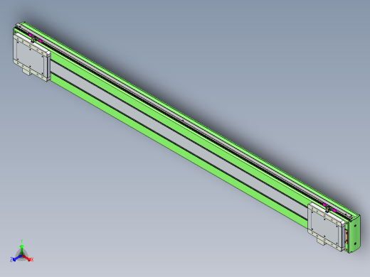 威洛博LC系列3d模型模组2LC17E2Y-S1550正等轴测缩略图
