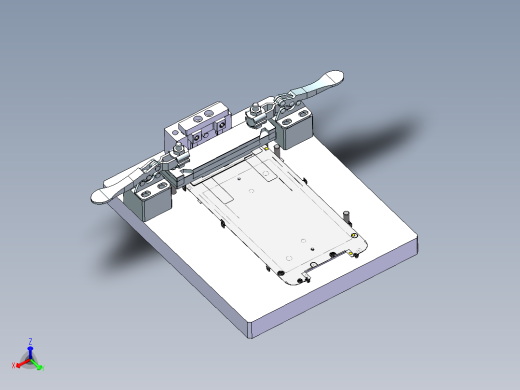 中板成品整形Spring治具