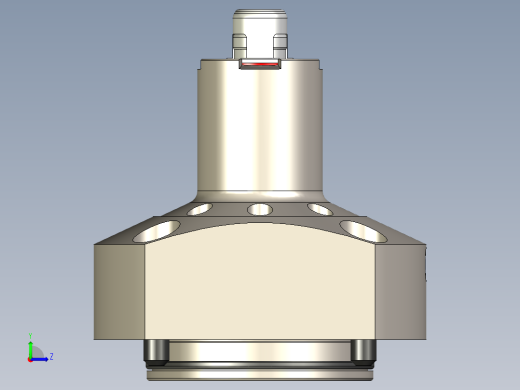 KOSMEKSFA3000-M1A-130-H65多系列多零件图纸模型多系列多零件图纸模型左视缩略图
