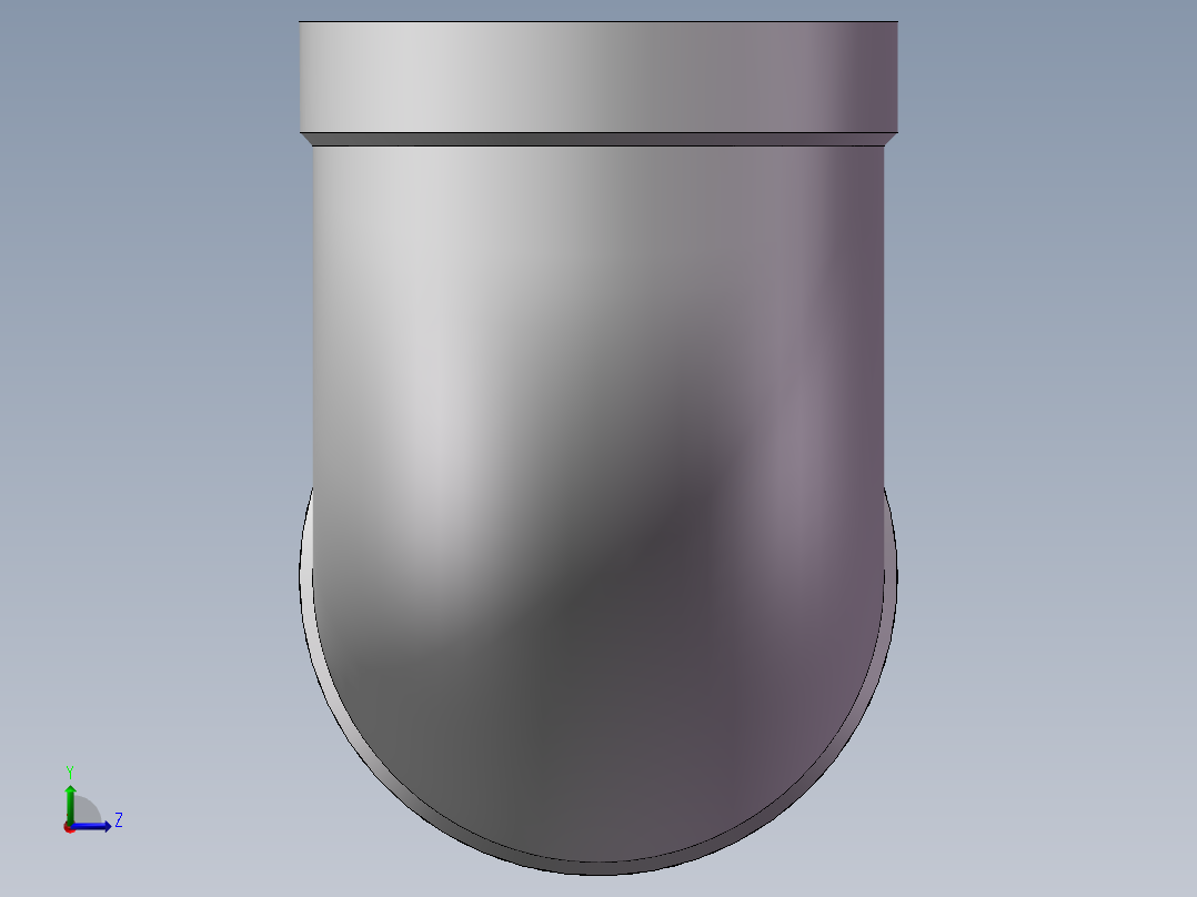 弯头-90°等径 DN32左视图
