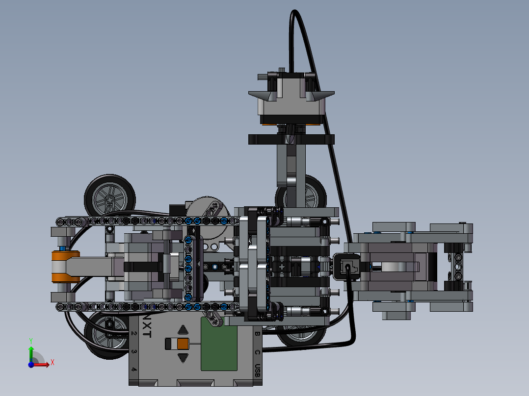 乐高魔方机器人