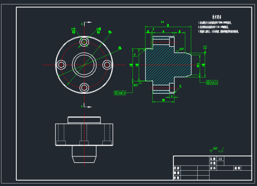 齿轮径向轴向加工带钻孔机床(sw21可编辑+cad)缩略图