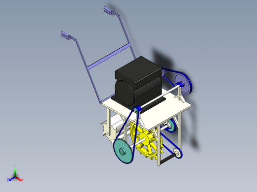 玉米播种机（cero6.0+cad+说明书）