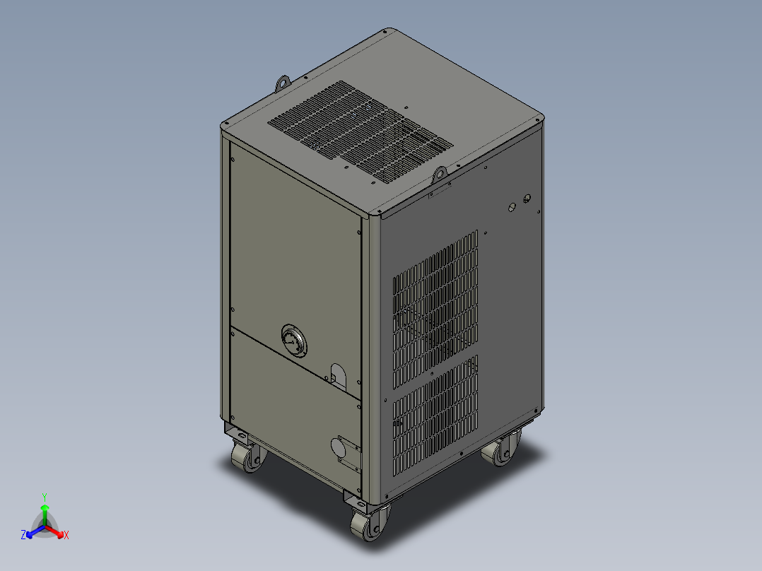 2P东旭工业油冷机制冷液压站冷油机散热冷却器4500kcal