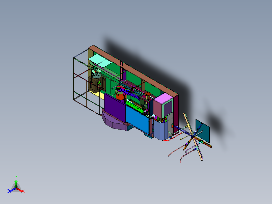 加工用多工位高速冷镦机