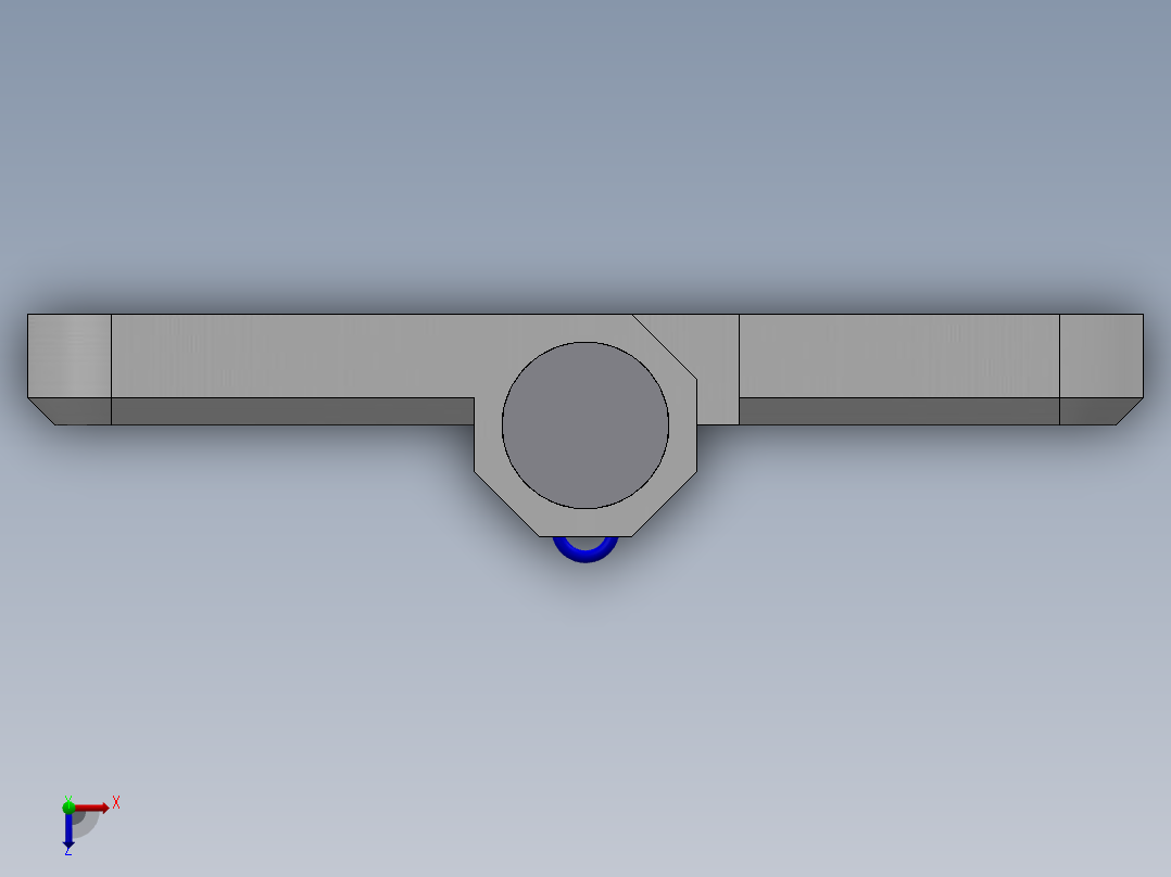 铰链、(5)俯视图