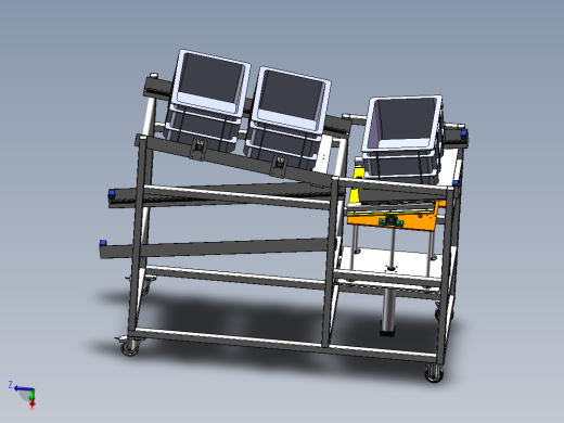 货架、LCIA精益物料车