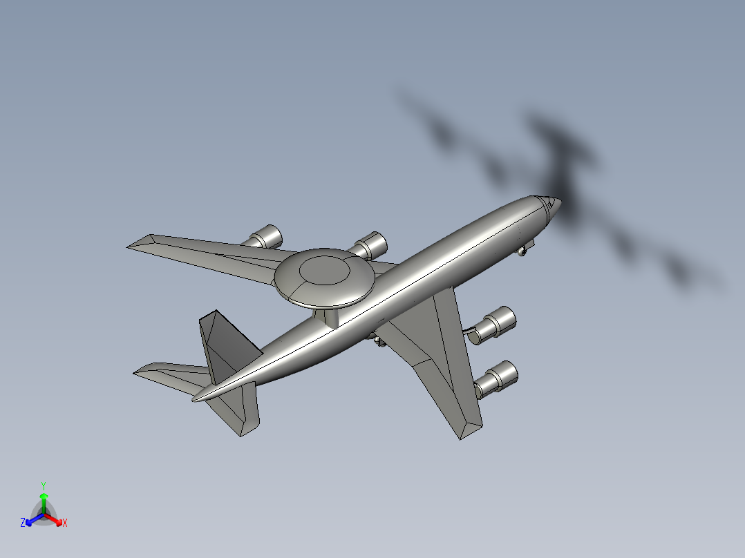 波音E-3哨兵预警机STP