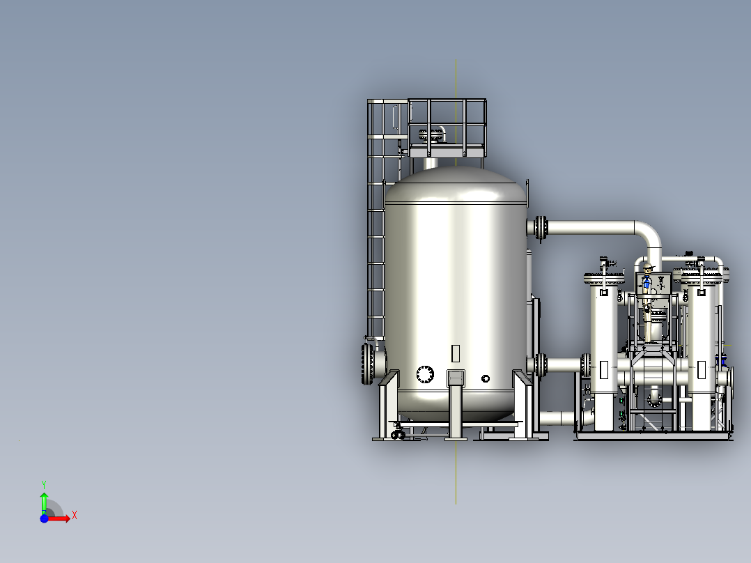空气干燥器前视图