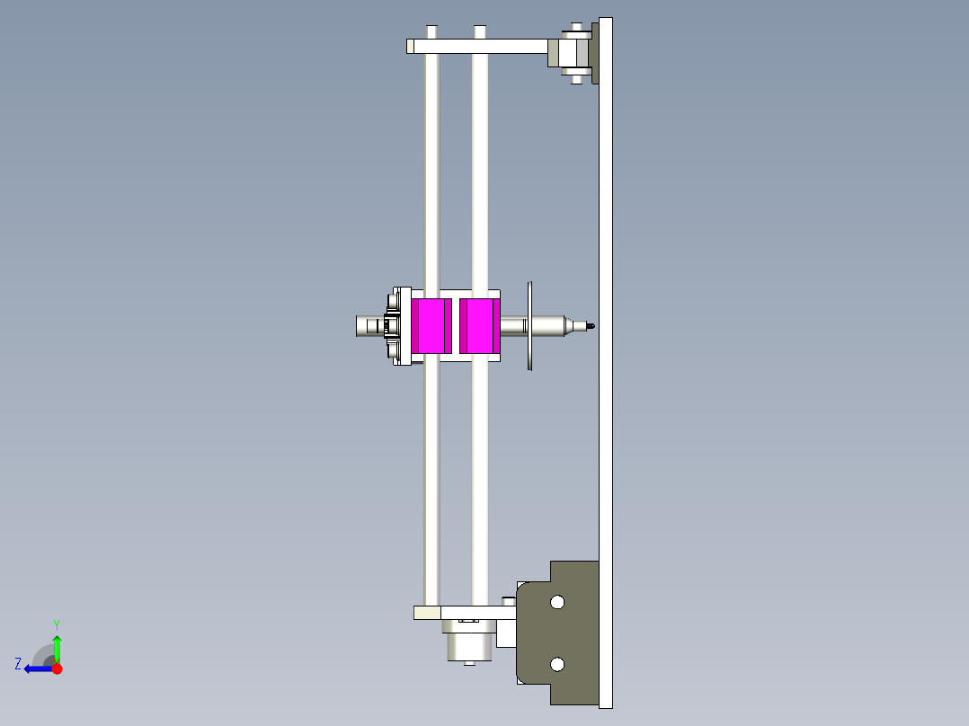 B3003739-自动绘图和书写机右视图