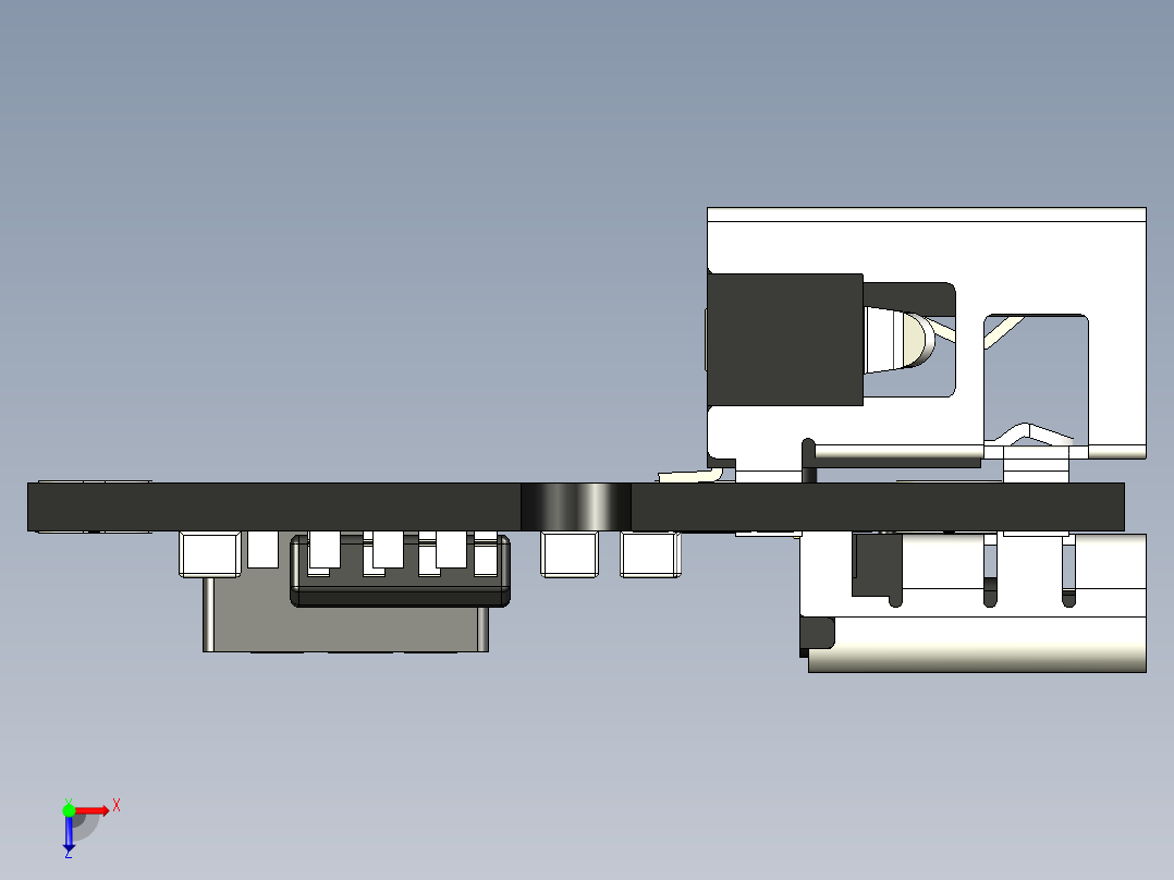 UPS 1P1S 5V模块俯视图