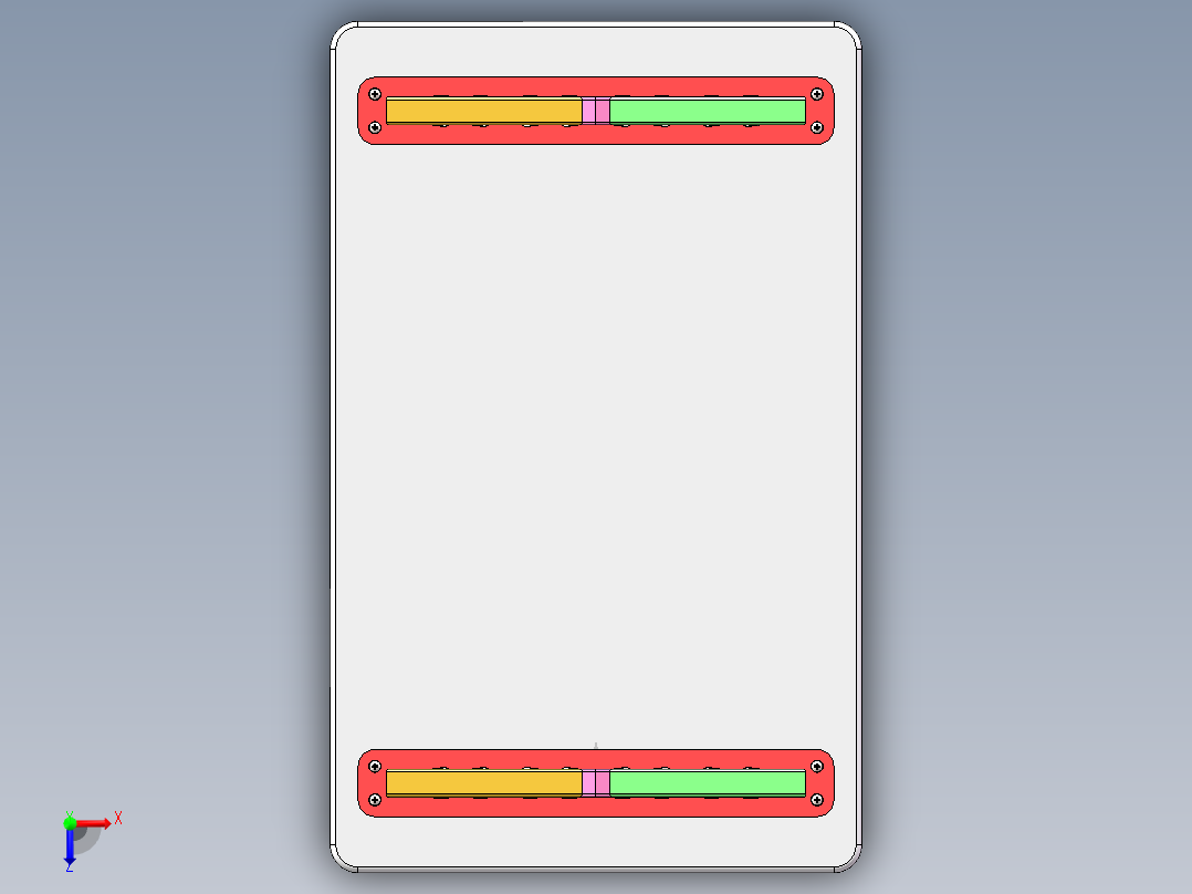 钢架桌子俯视图