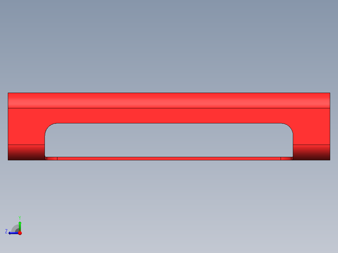 简易iMac支架右视图