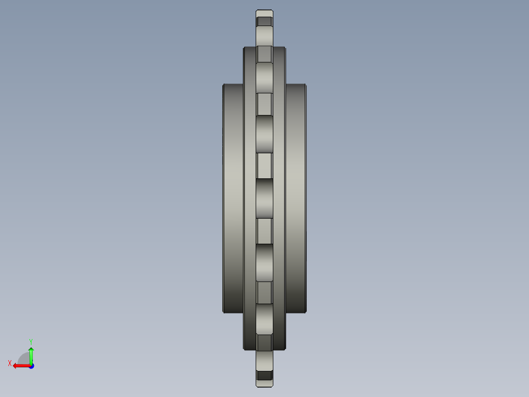 13轴承位链轮-HZYSQ001-SL-Z001后视图