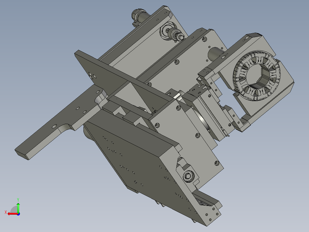 翻转夹爪9后视图