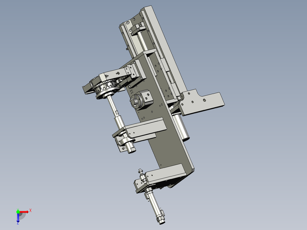 翻转夹爪9俯视图