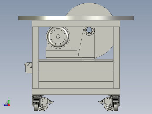 现场装修使用的木工切割台右视缩略图