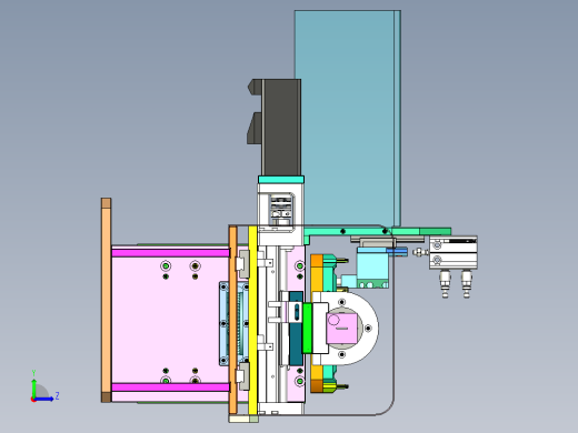 CCD自动检测机左视缩略图