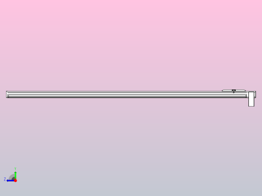 伺服电机集成皮带传动直线执行器TPA-OCB-120-224-L3250-LP-P75-N3右视缩略图