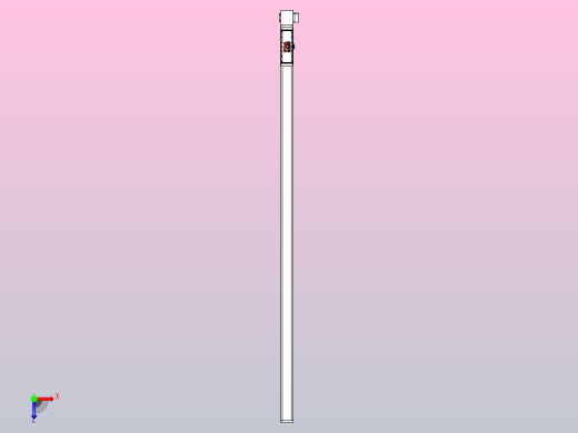 伺服电机集成皮带传动直线执行器TPA-OCB-120-224-L3250-LP-P75-N3俯视缩略图