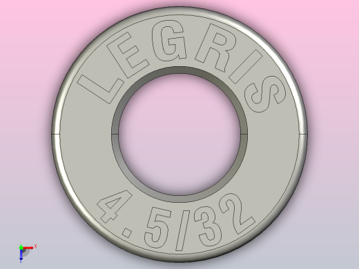 硬管连接用工业通用接头3110_04_04俯视缩略图