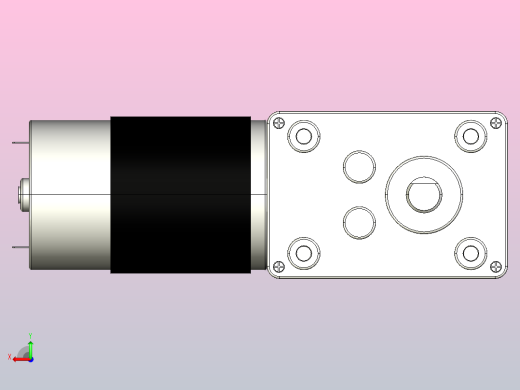 5840-555微型减速电机[5840-555-100K]后视缩略图