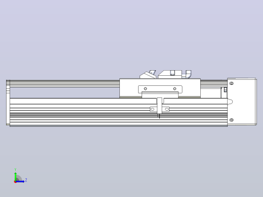 日规模组半封闭丝杆TPA-HNR-105D-1610C-L100-MR-C-P40-N3左视缩略图