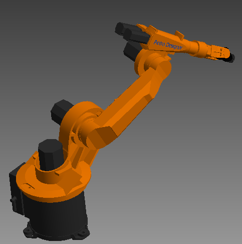 kuka 库卡 kr6机器人外壳模型3D图纸3D模型缩略图